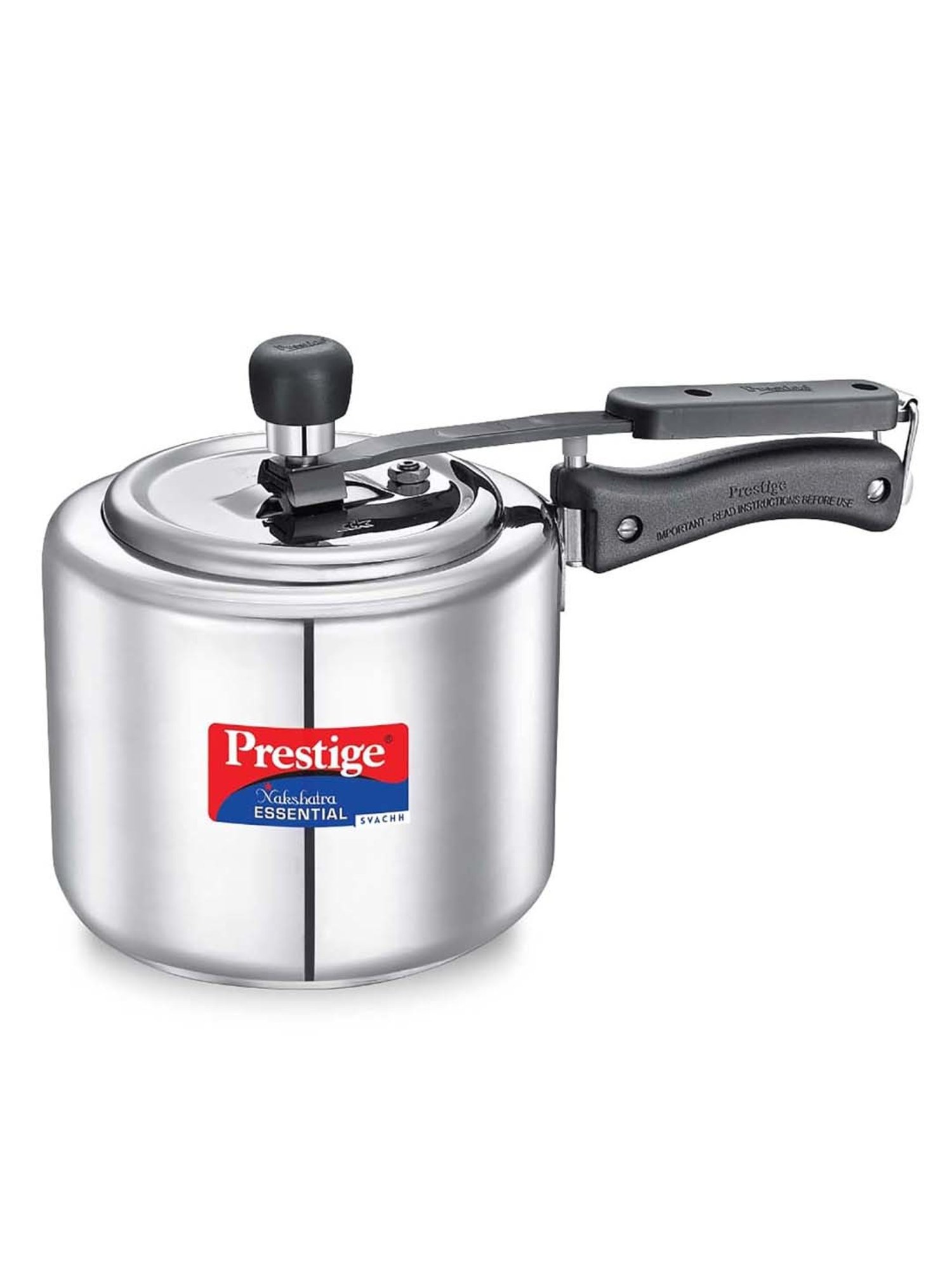 Pigeon Silver Stainless steel Pressure Cooker (10 L)
