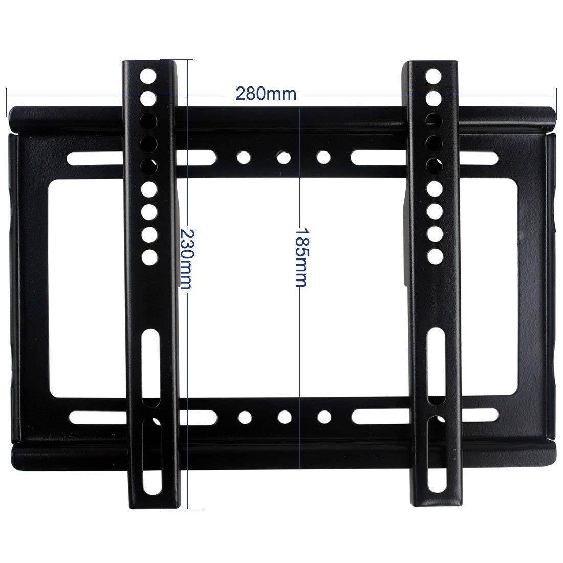 Orienttvbracket TV Wall Mount Bracket for most 14-40 Inch LED LCD OLED Plasma Flat Screen Panel with VESA up to 200x200mm and 55 lb