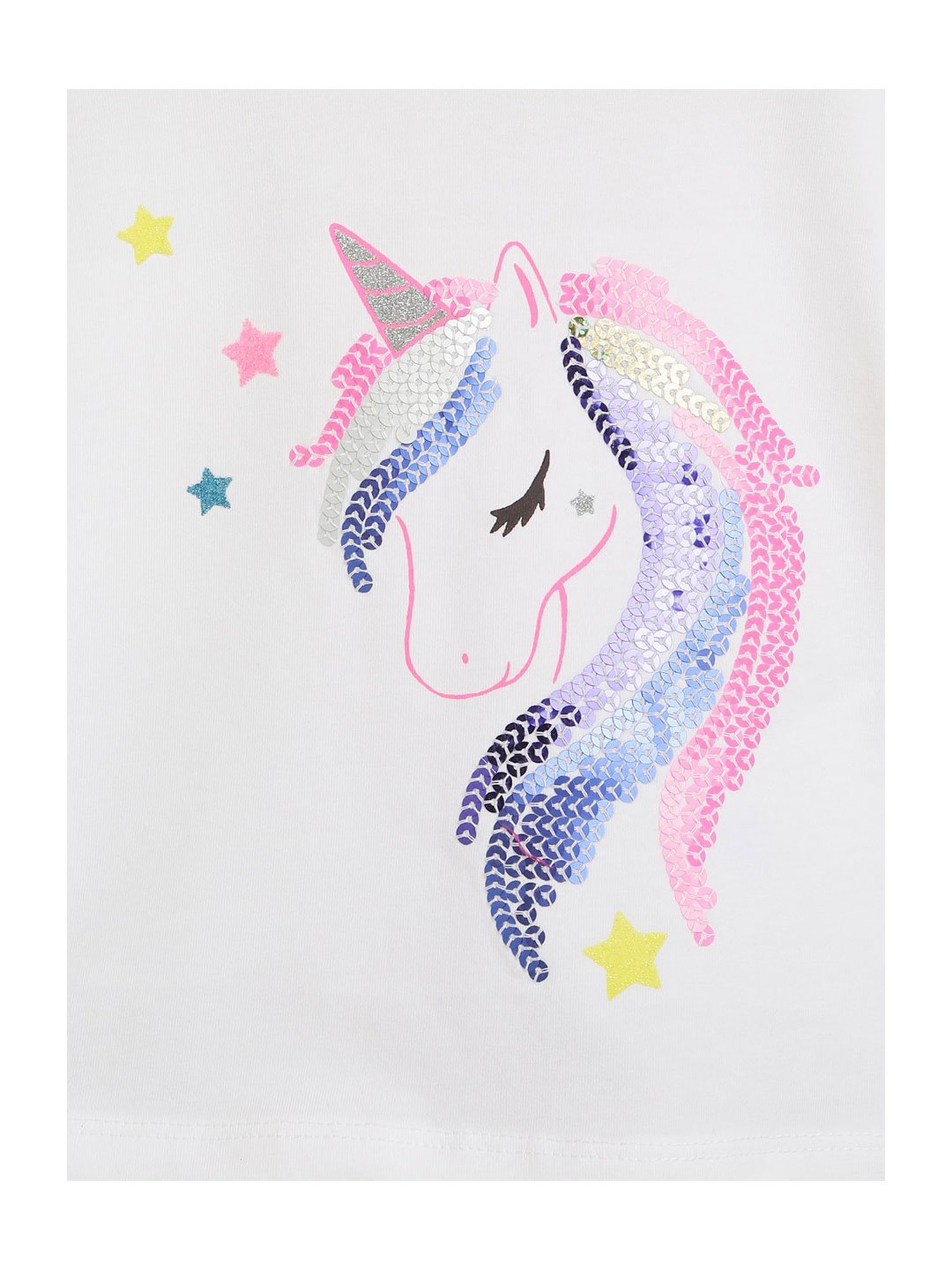 Chicco Kids White & Pink Embellished Top with Leggings