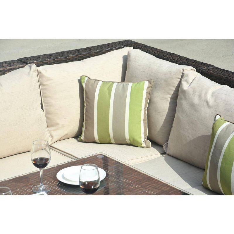 Mulan 7pc Wicker Patio Conversation Set - Direct Wicker