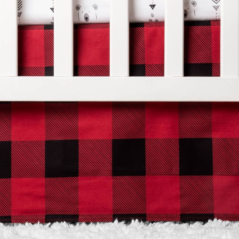 Crib Bedding Set Trend Lab Red
