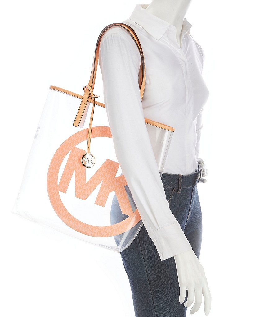 Michael Kors Signature Large North South Tote Bag