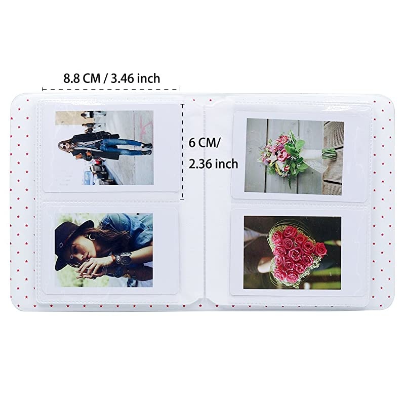 64 Pockets Mini Photo Album for Fujifilm Instax Mini 7s 8 8+ 9 25 26 50s 70 90 Instant Camera amp Name Card 64 Pockets Mint n