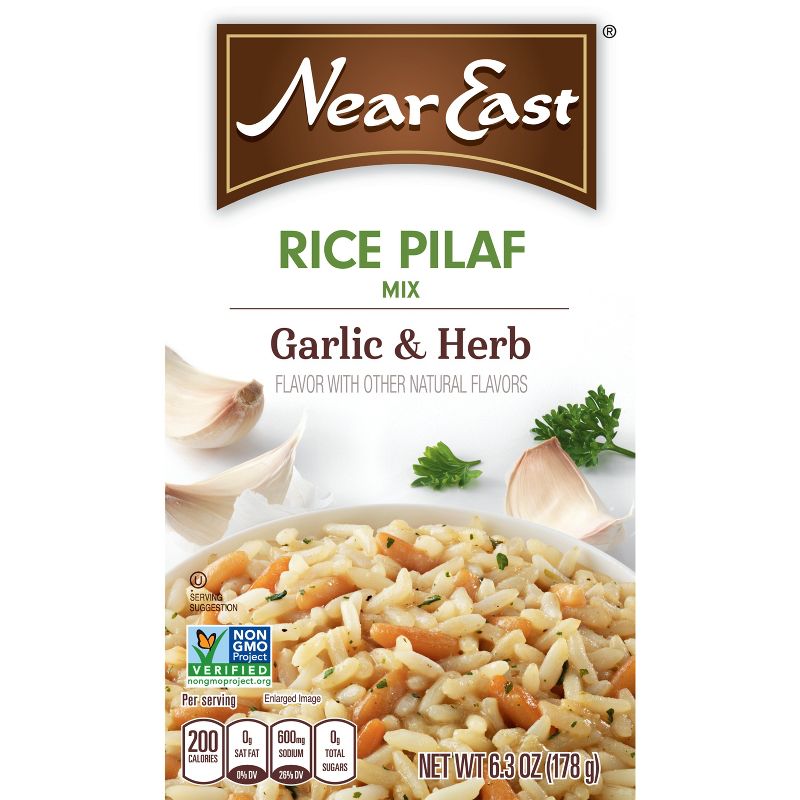 Near East Garlic & Herb Pilaf Mix Rice - 6.3oz