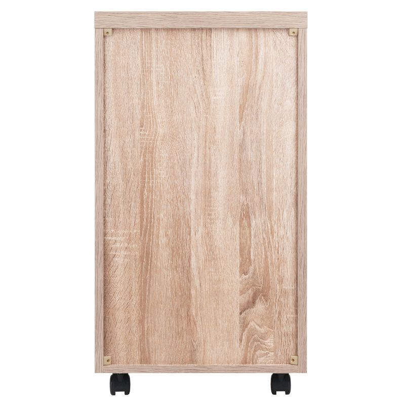 Kenner Mobile Storage Cabinet Wood - Winsome