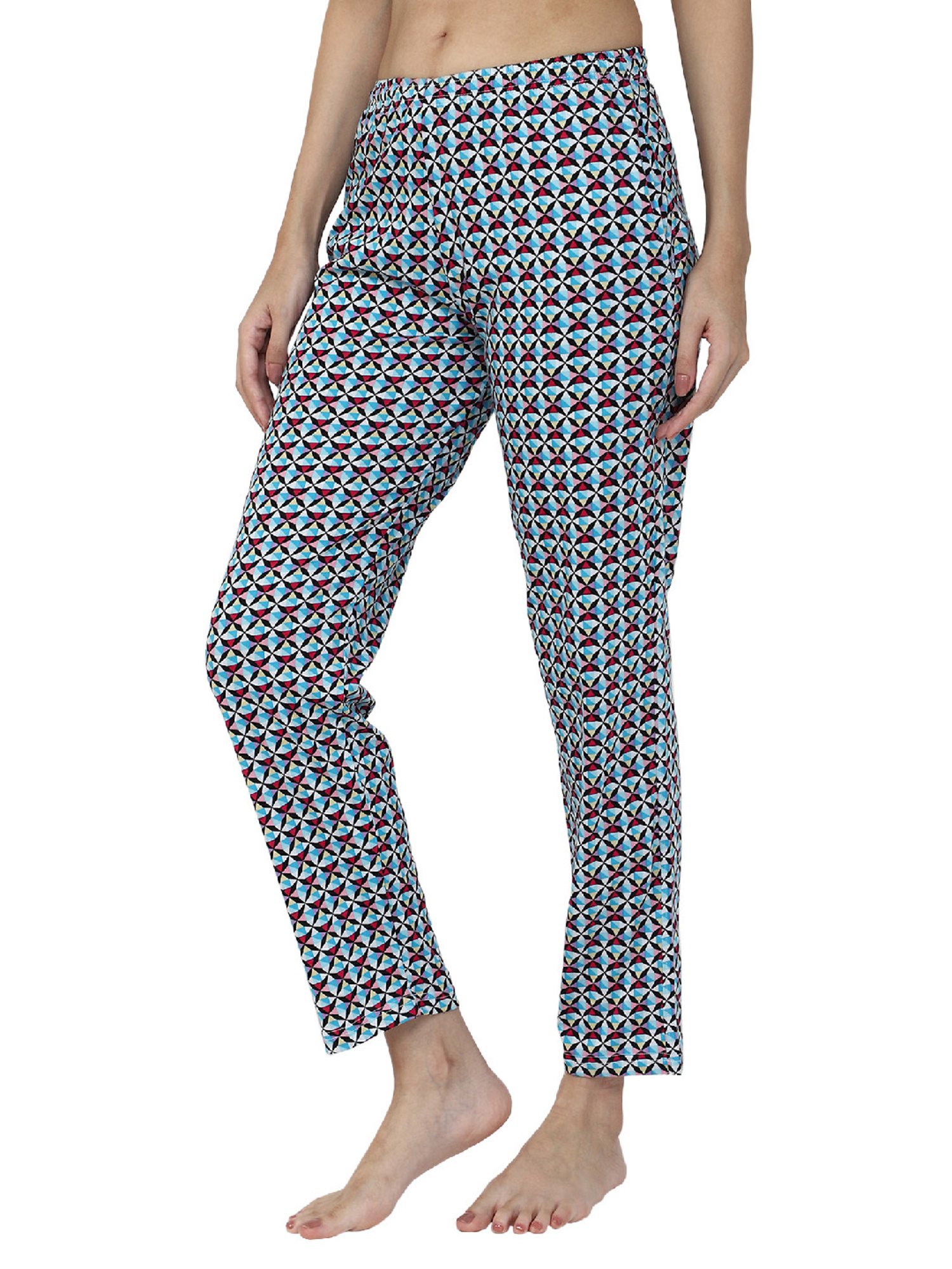 Dyca Blue Printed Lounge Pants