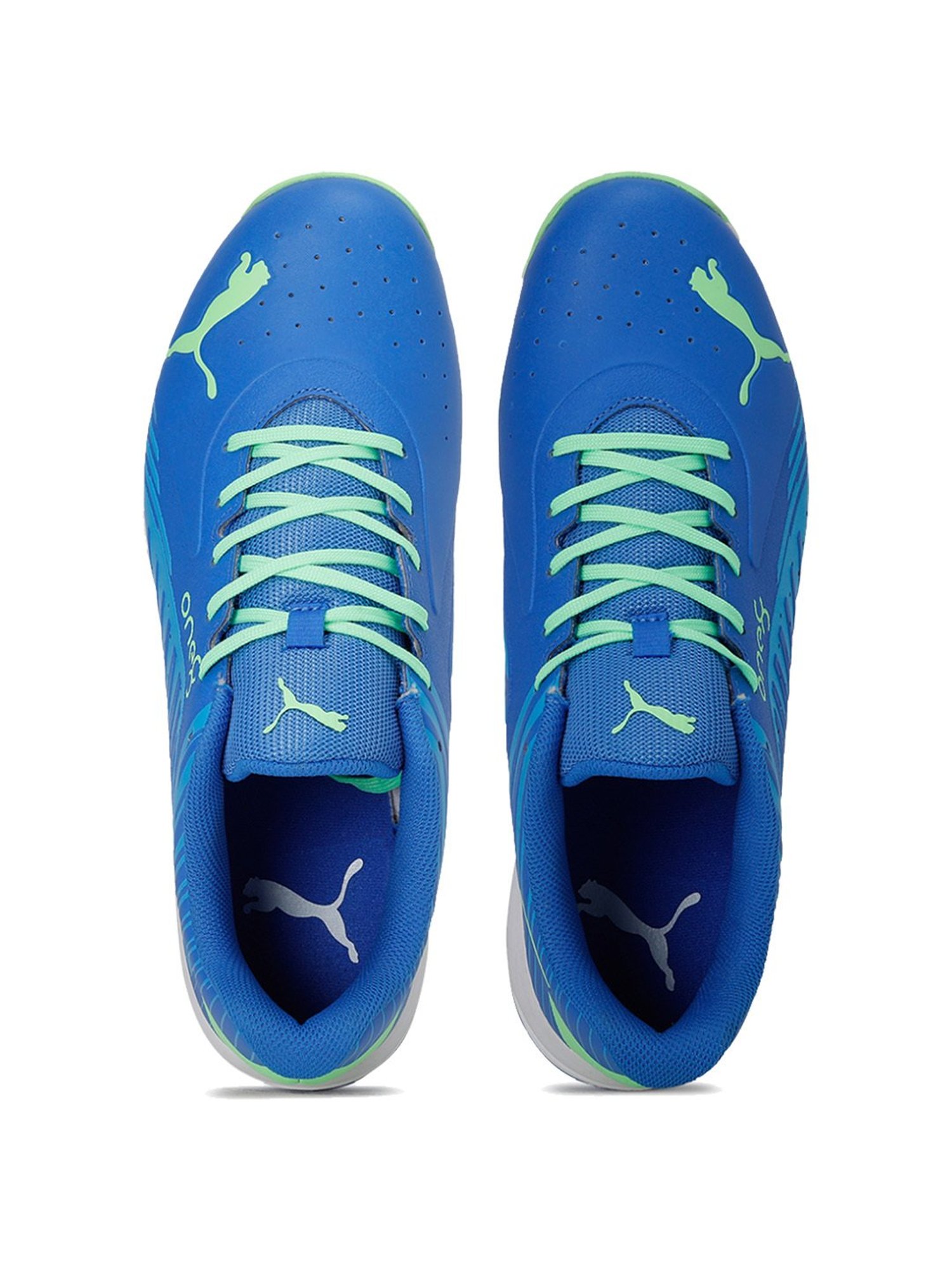 Nivia Men's Track and field-100 Orange Cricket Shoes