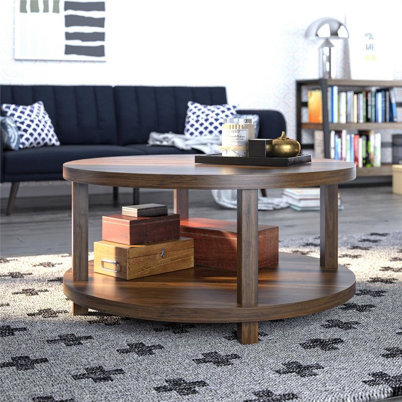 Oakdale Coffee Table Walnut - Novogratz