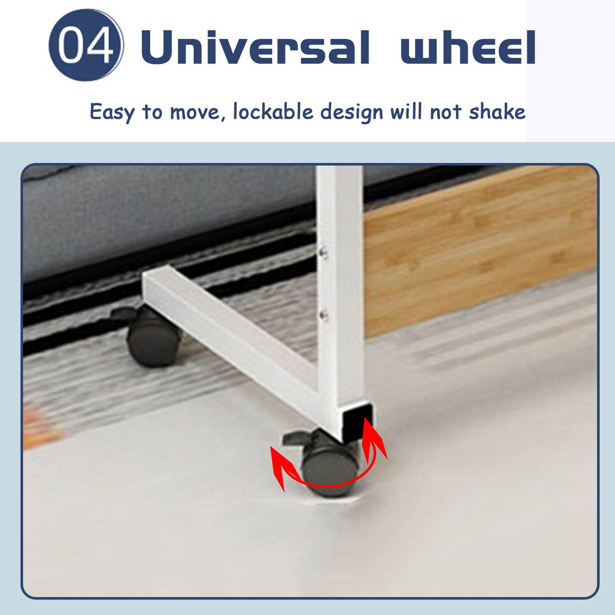 Removable Height Adjustable Notebook Laptop Computer Desk Table Stand Sofa