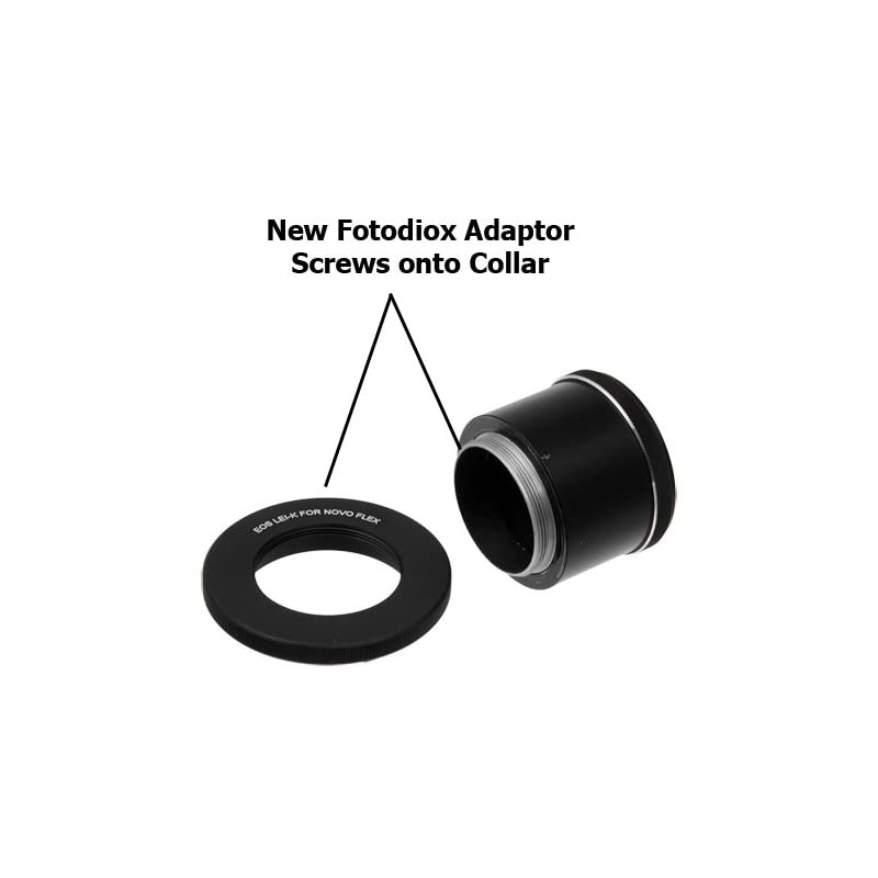 Lens Mount Adapter, Novoflex Fast-Focusing Rifle lens (Photosniper) to Canon EOS Camera, fits Canon EOS 1D, 1DS, Mark II, III, IV, 1DC, 1DX, D30, D60, 10D, 20D, 20DA, 30D, 40D, 50D, 60D, 60DA, 5D, Ma