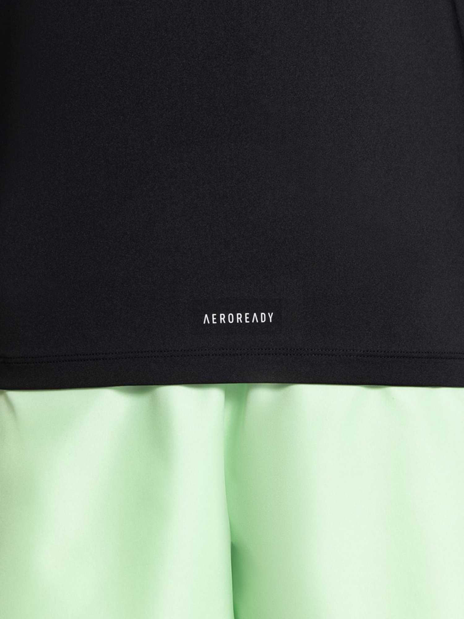 Adidas Black Slim Fit Sports T-Shirt