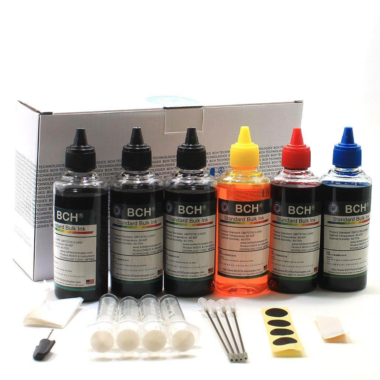 BCH Standard 600 ml Refill Ink Kit Compatible with Brother