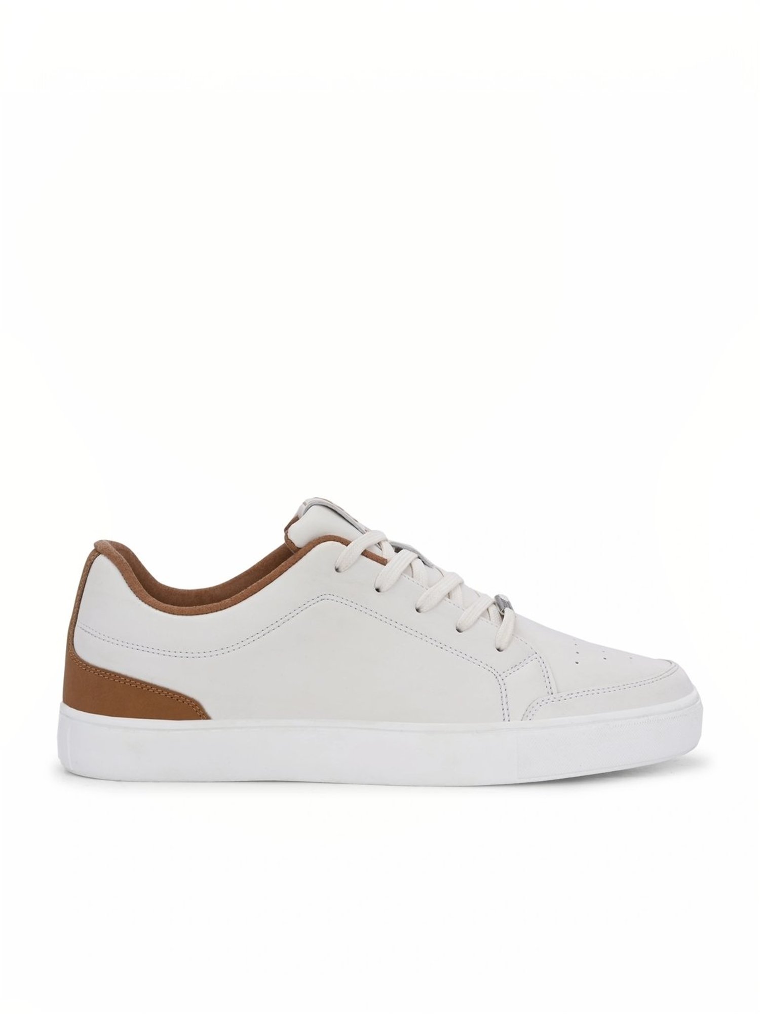 Off Limits Men's GINZA White & Tan Casual Sneakers