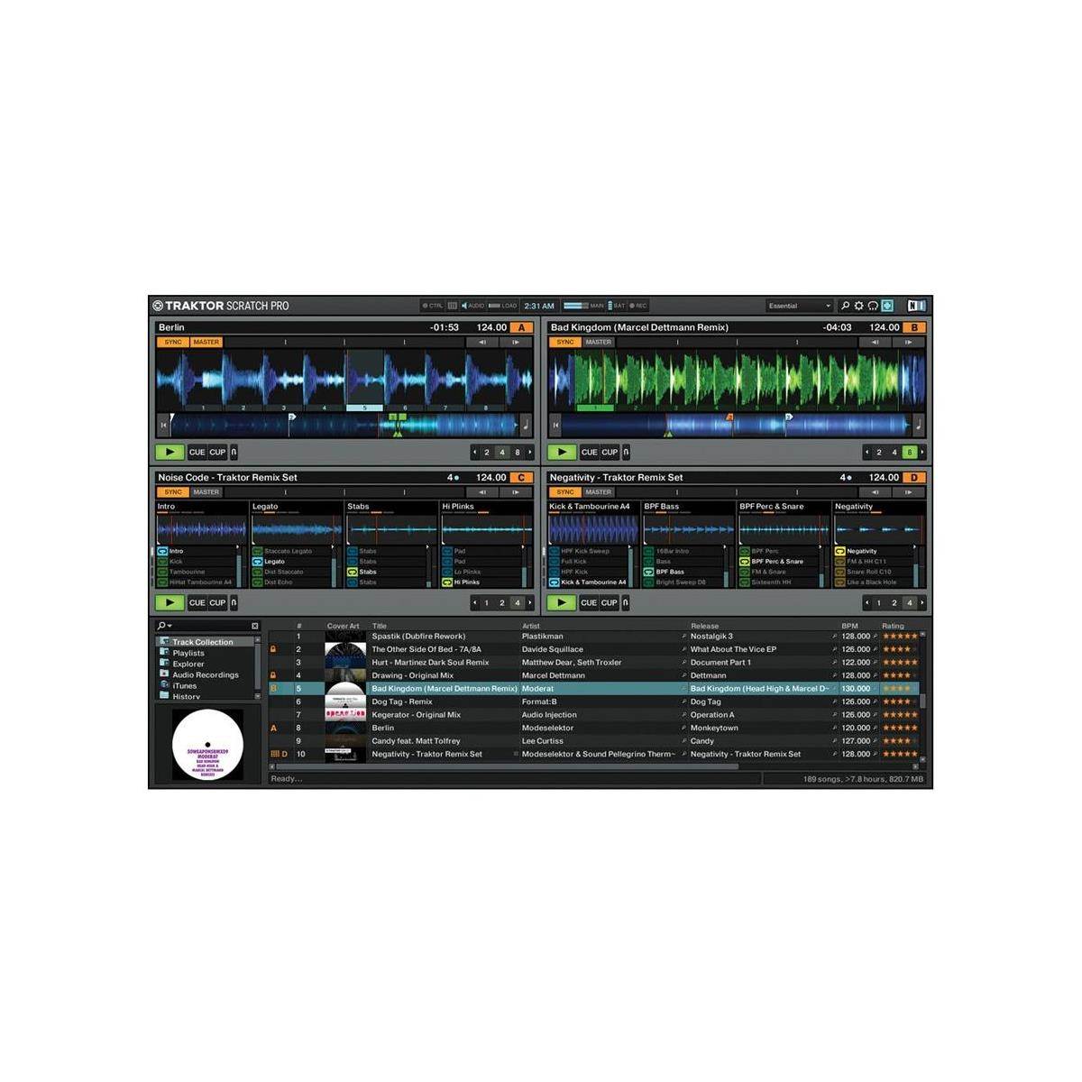 Native Instruments Traktor Kontrol S8 All-In-One DJ Controller