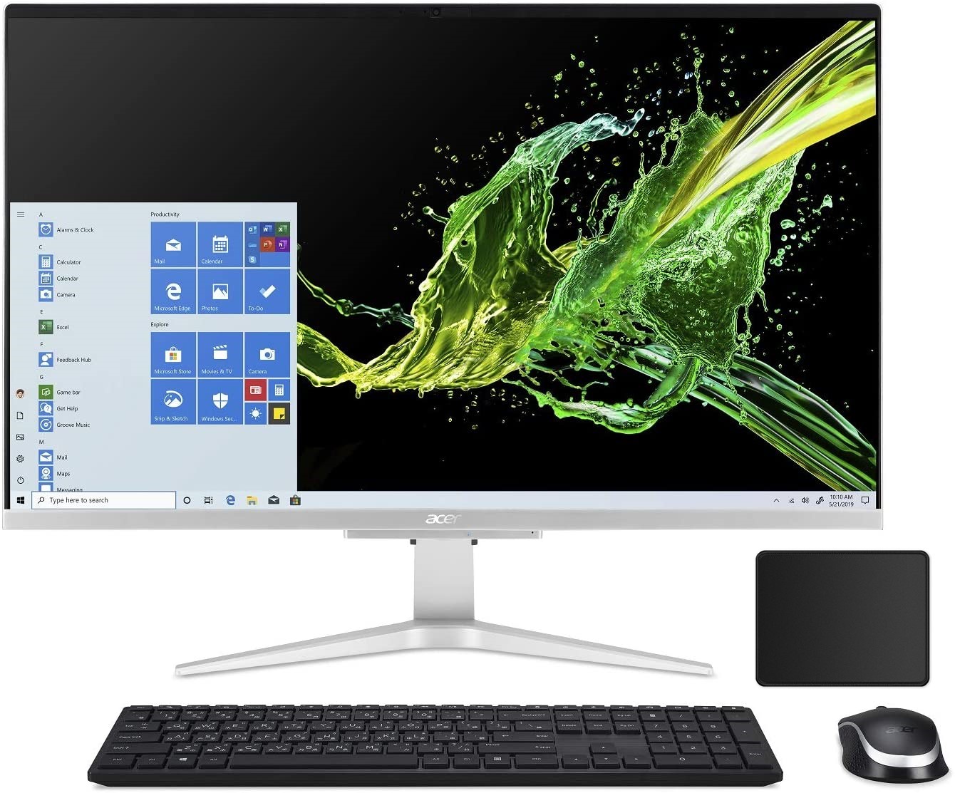 15" Industrial Panel PC,All in One Computer,Intel Celeron J1800,Windows 7/10,Linux,10 Points Capacitive Touch Screen,(Black),[1VGA/3USB2/1USB3/1LAN/3COM/FAN],(4G RAM/128G SSD)