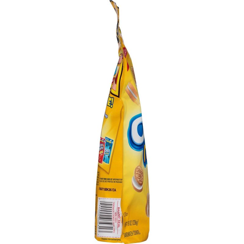 Mini Golden Oreo Sandwich Cookies - Snak-Saks - 8oz