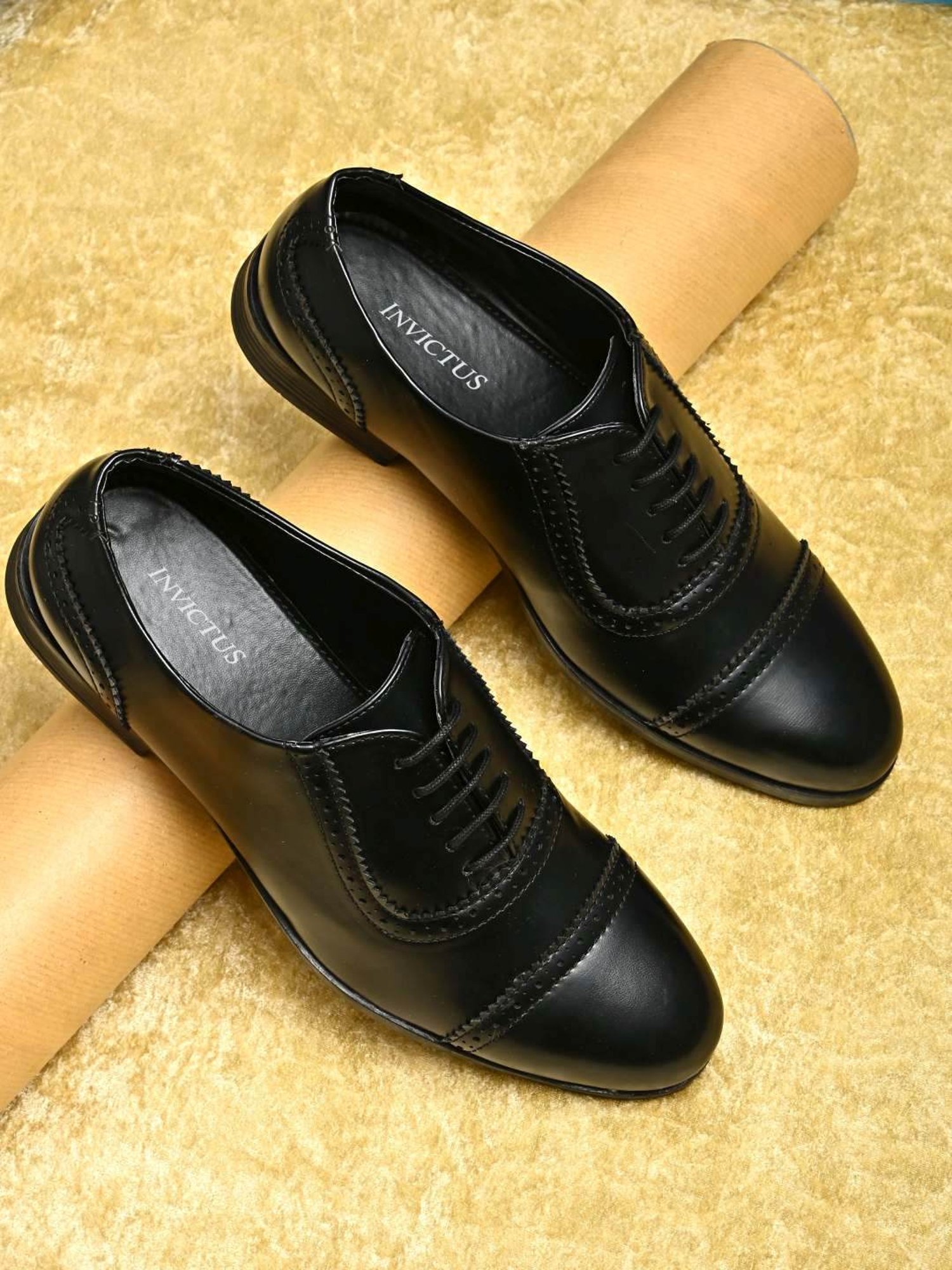 Giorgio Men's Black Oxford Shoes