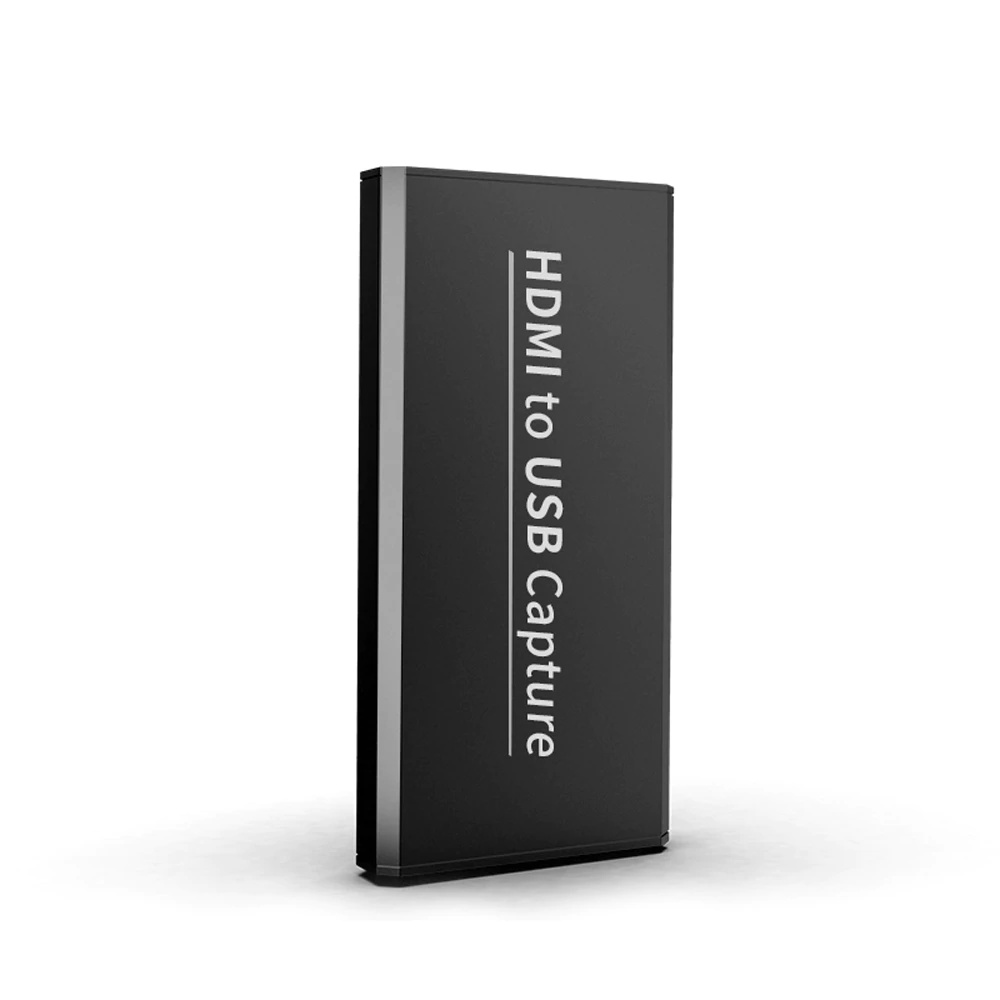 Video Capture Card USB 2.0 HDMI 4K 1080P Video Capture Device HDMI to USB Dongle Game Live Streaming Stream Broadcast for PC PS4