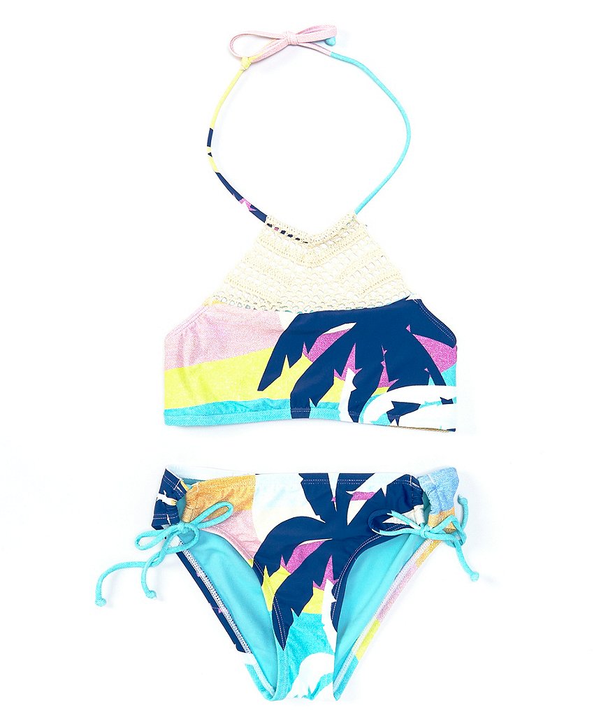 Splendid Big Girls 7-14 Stripe Romper Swimsuit Coverup