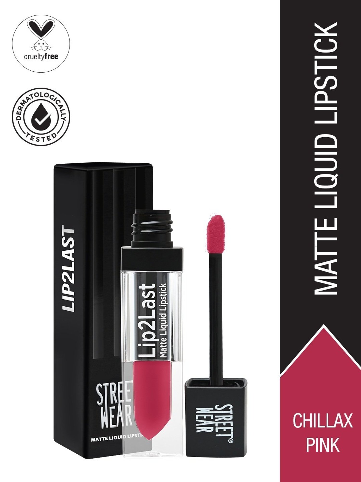Street Wear Lip2Last Matte Chillax Pink - 5 ml