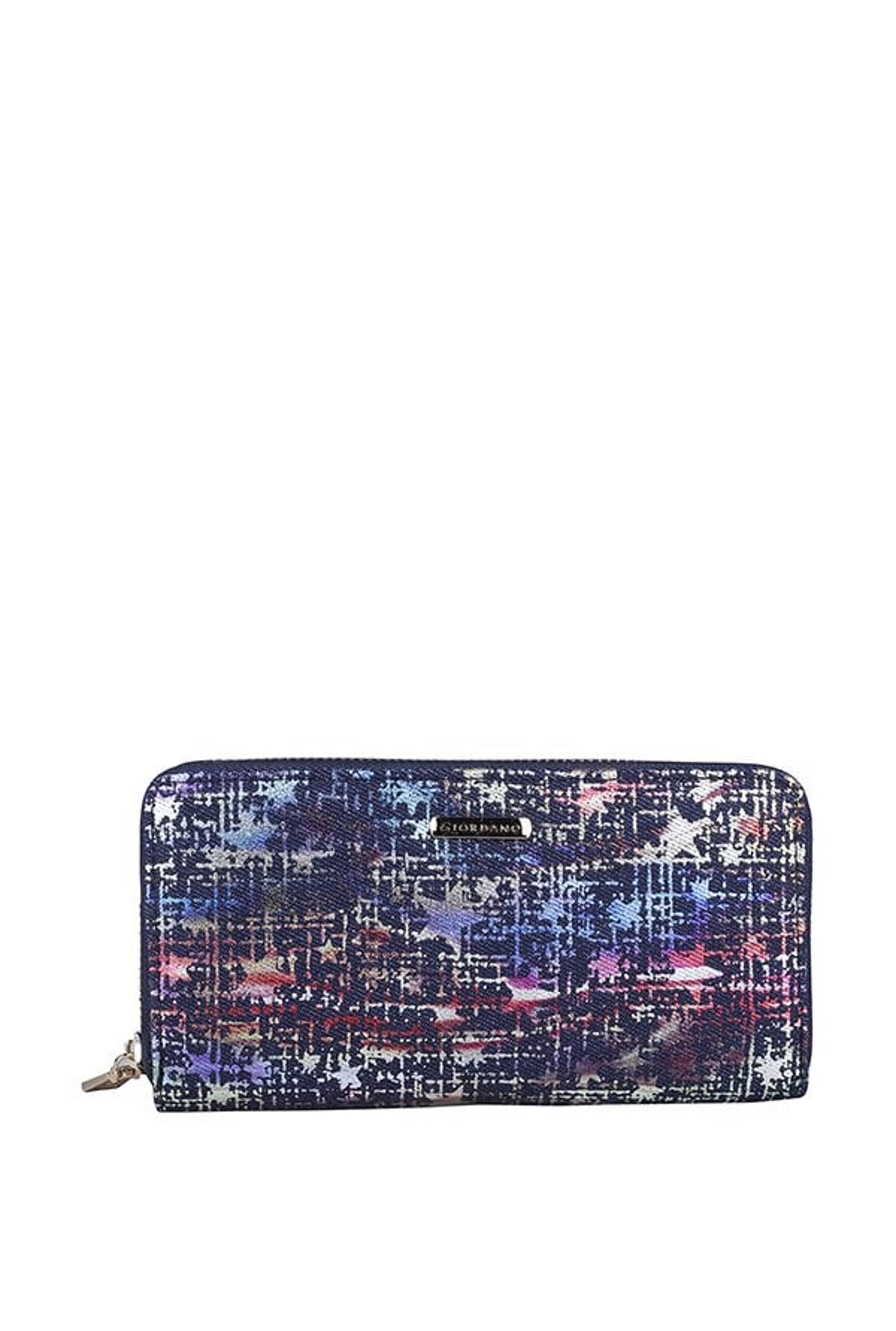 Giordano Navy & White Printed Wallet