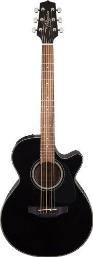 takamine gf30ceblk fxc cutaway acousticelectric guitar, black