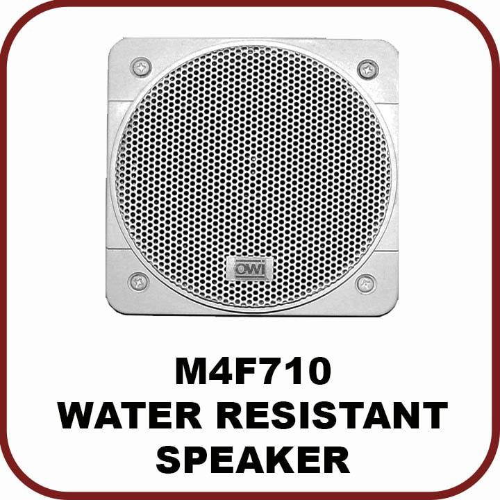 4" 70V/10W WATER RESISTANT (BSK) SPEAKERS