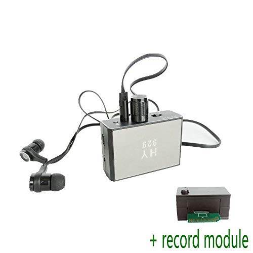 Enhanced Spy Voice bug Super Sensitive ear listen Sound recorder Through wall Microphone Device Amplifier System with Record Module F999B