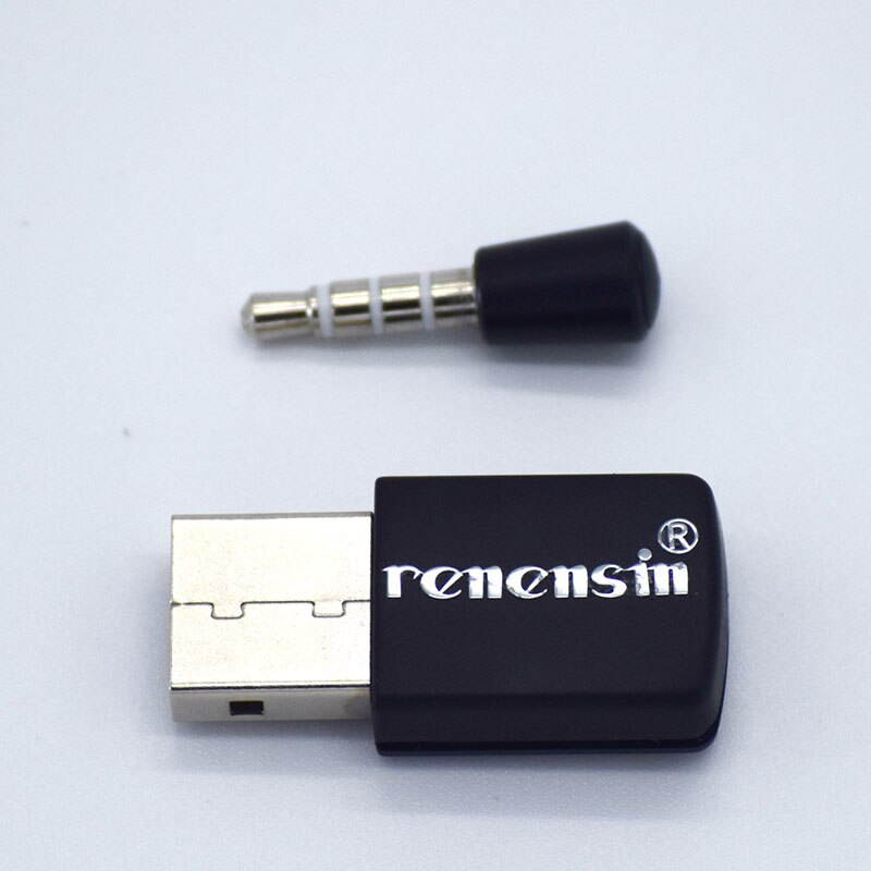 RNX Binmer Fresh Version Bluetooth Dongle PS4 Latest Version Bluetooth Dongle PS4 4.0 USB Adapter for PS4 Any Bluetooth Headsets (1 pcs)