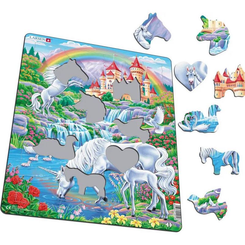 Larsen Unicorn Kids' Jigsaw Puzzle - 32pc
