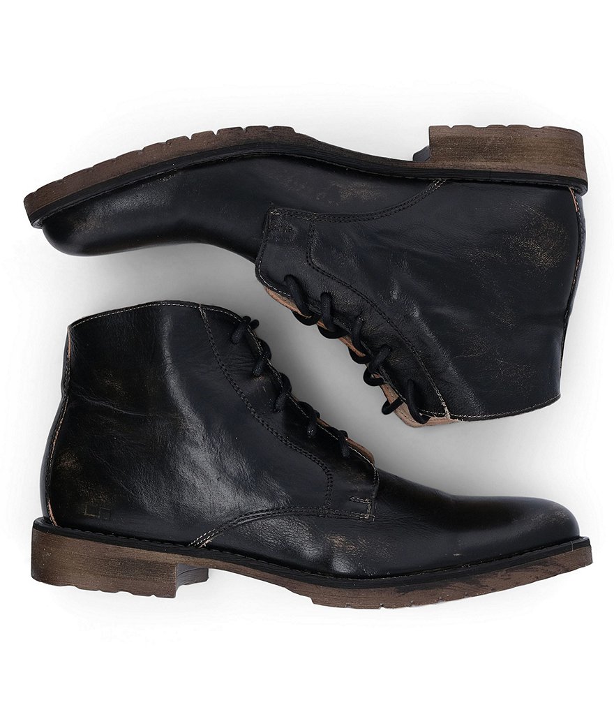 Bed Stu Men's Hoover II Leather Lace-Up Boots