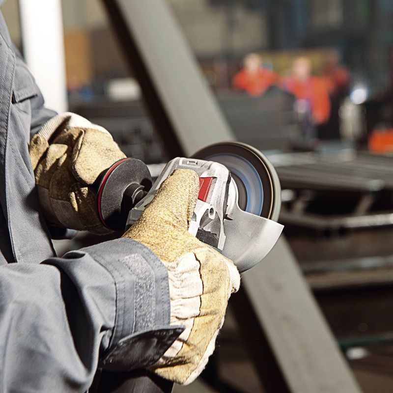 Metabo WEP17-150 Quick 14.5 Amp 6 in. Angle Grinder with TC Electronics and Non-Locking Paddle Switch