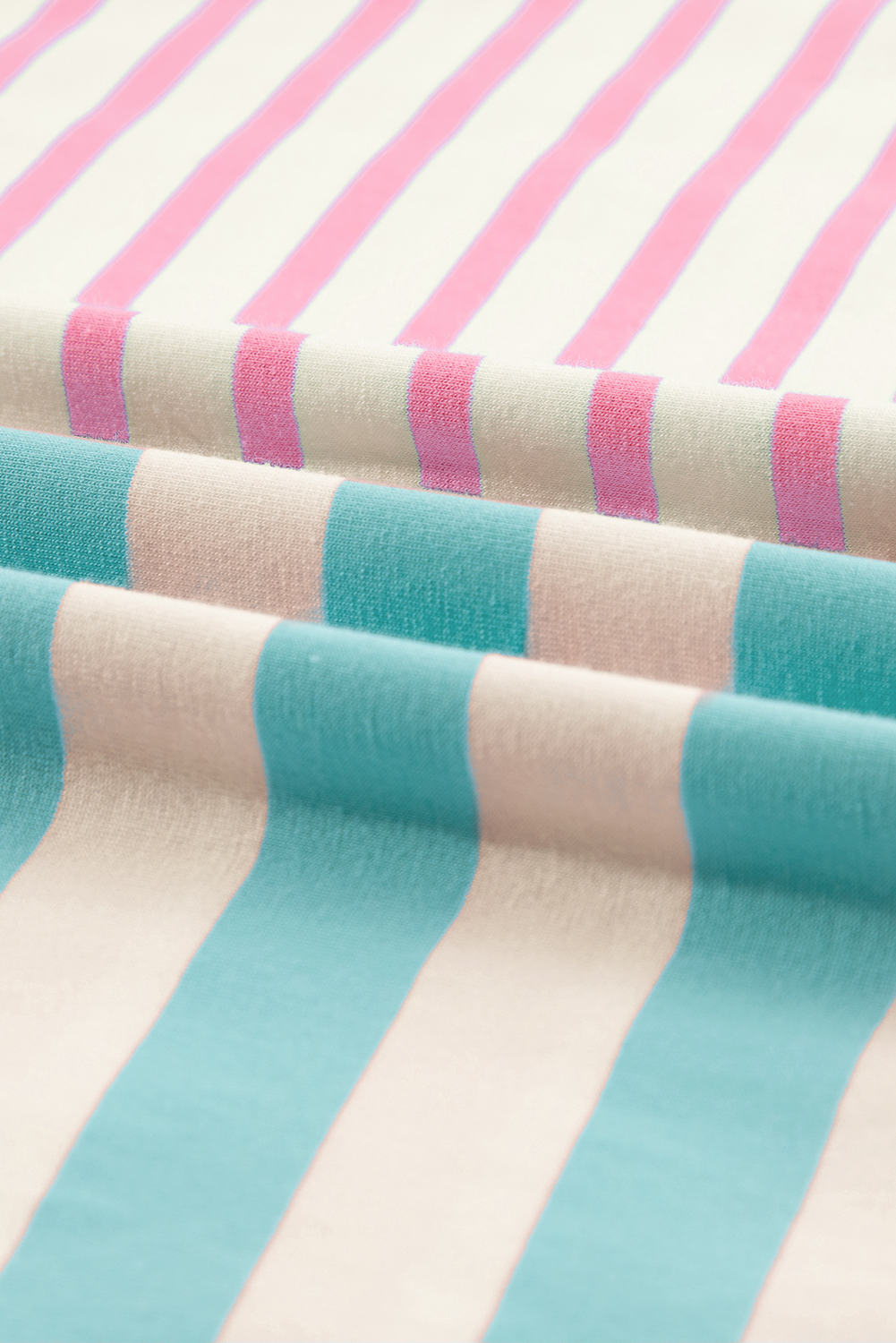 White Tie-dye Print Oversized Boyfriend T Shirt