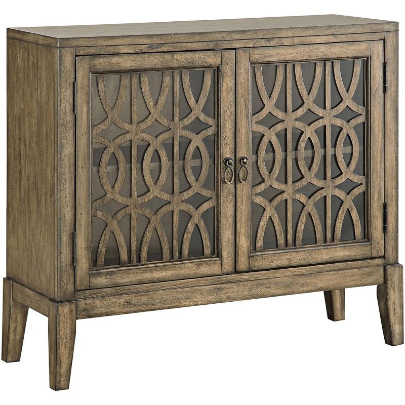 Coast to Coast Pendleton Kire 40 1/2" Wide Glass Door Accent Cabinet