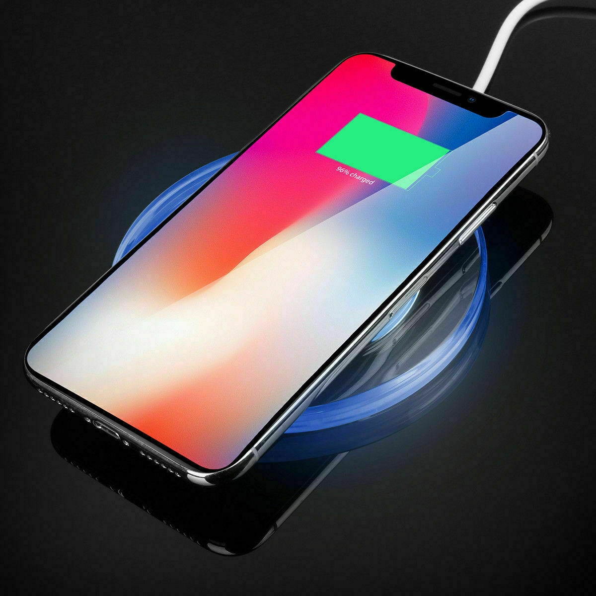 Wireless Phone Charger Pad for iPhone 11 XS XR 8 Galaxy Note 9 S10 Qi Charger