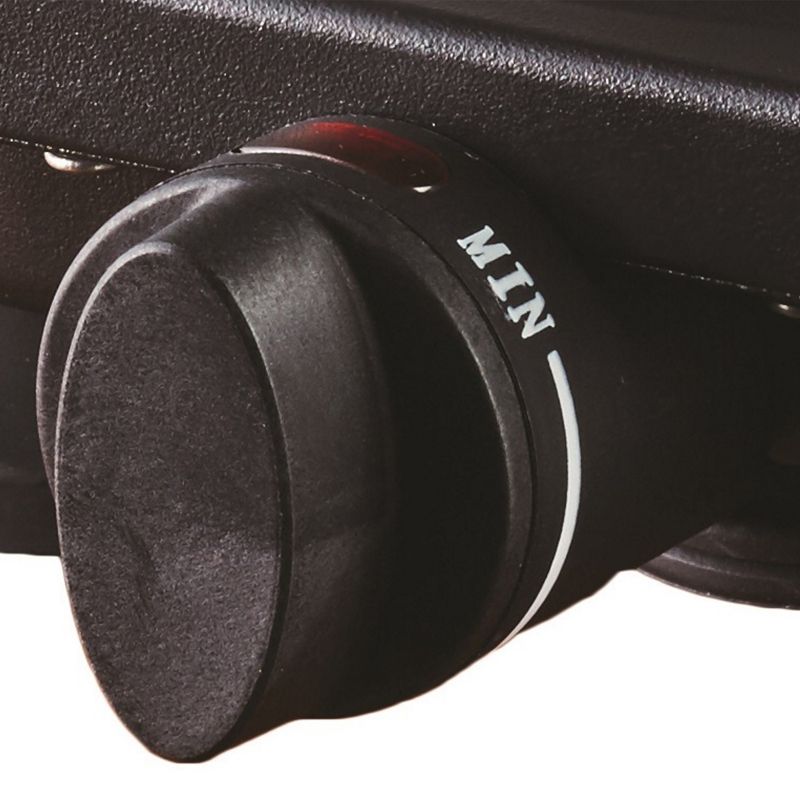 Brentwood 1000 Watt Single Electric Burner in Black