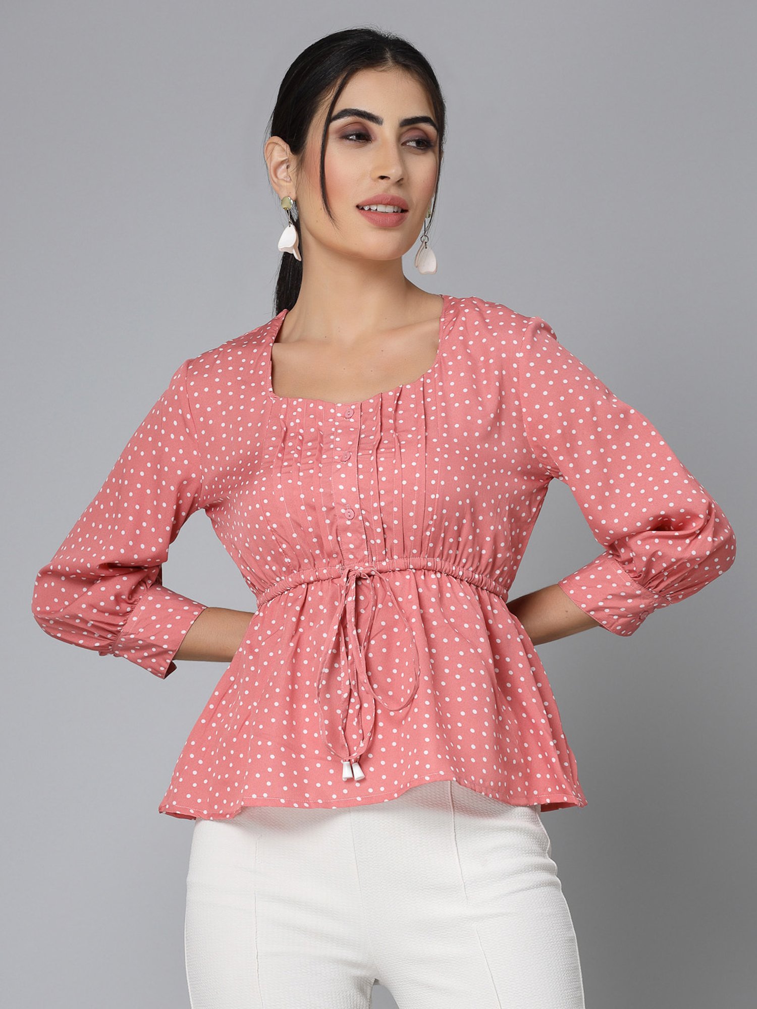 Style Quotient Pink Printed Top