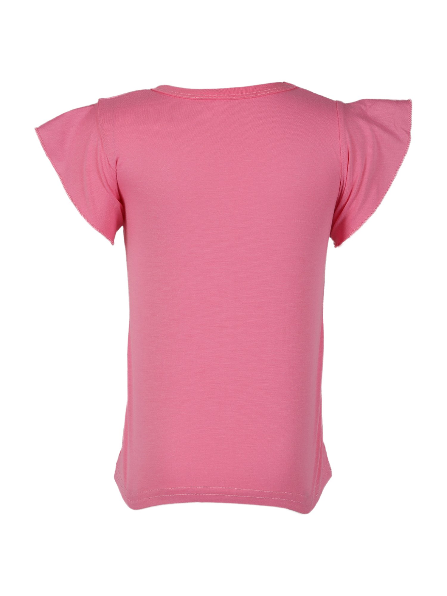 Passion Petals Kids Pink Cotton Printed Top