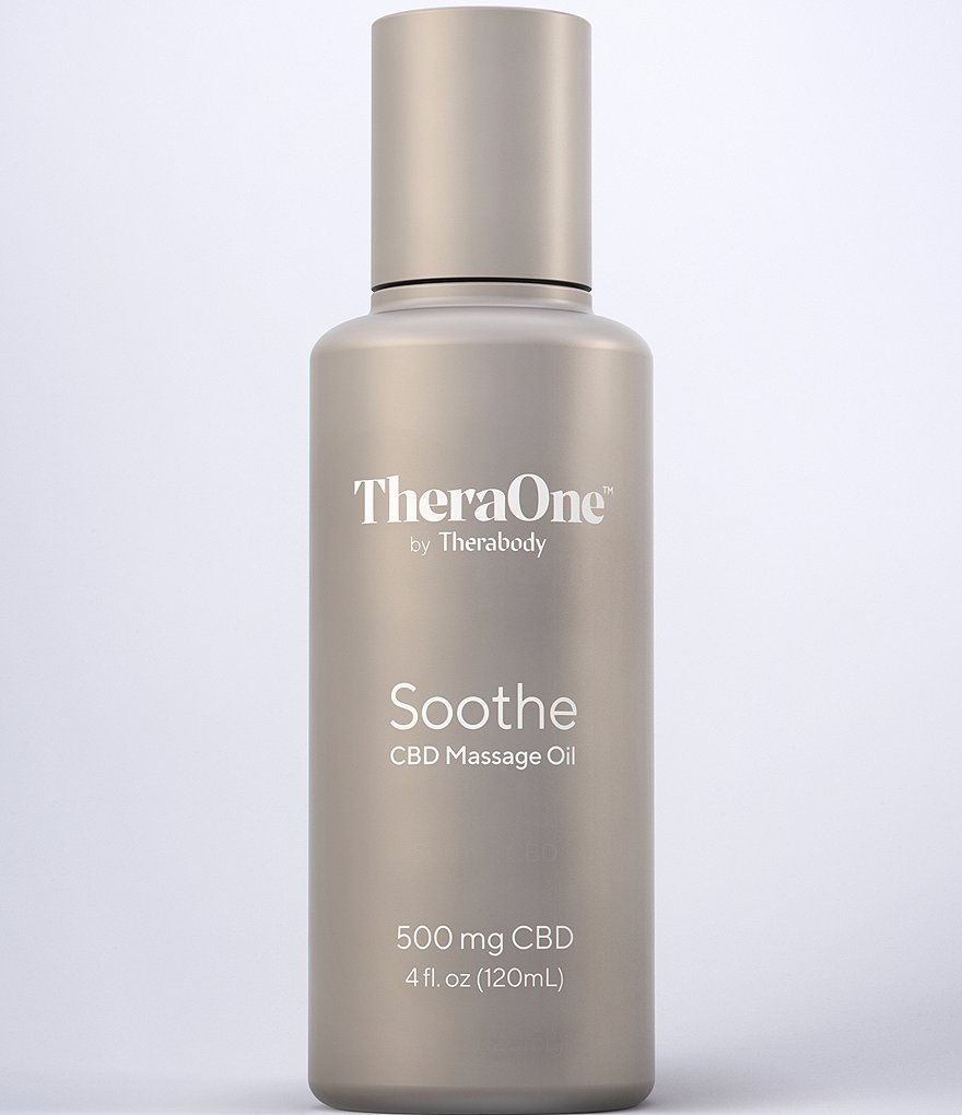 TheraOne Soothe CBD Massage Oil, 4 fl. oz / 500 mg Full-Spectrum CBD