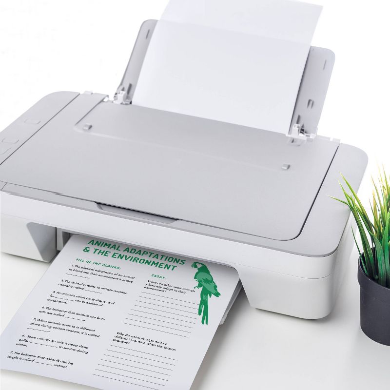 5pk 500 Sheets/Pack 20lb Sustainable Multipurpose Paper 8.5"x11" - Elementree