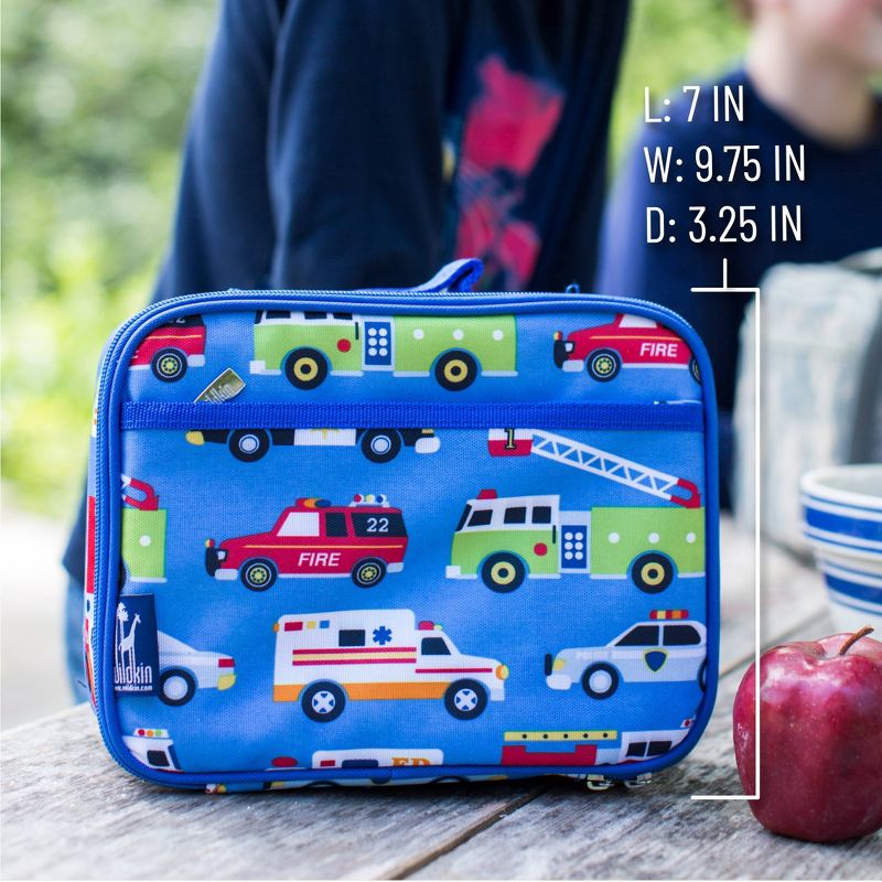 Wildkin Olive Kids' Heroes Lunch Box - Blue