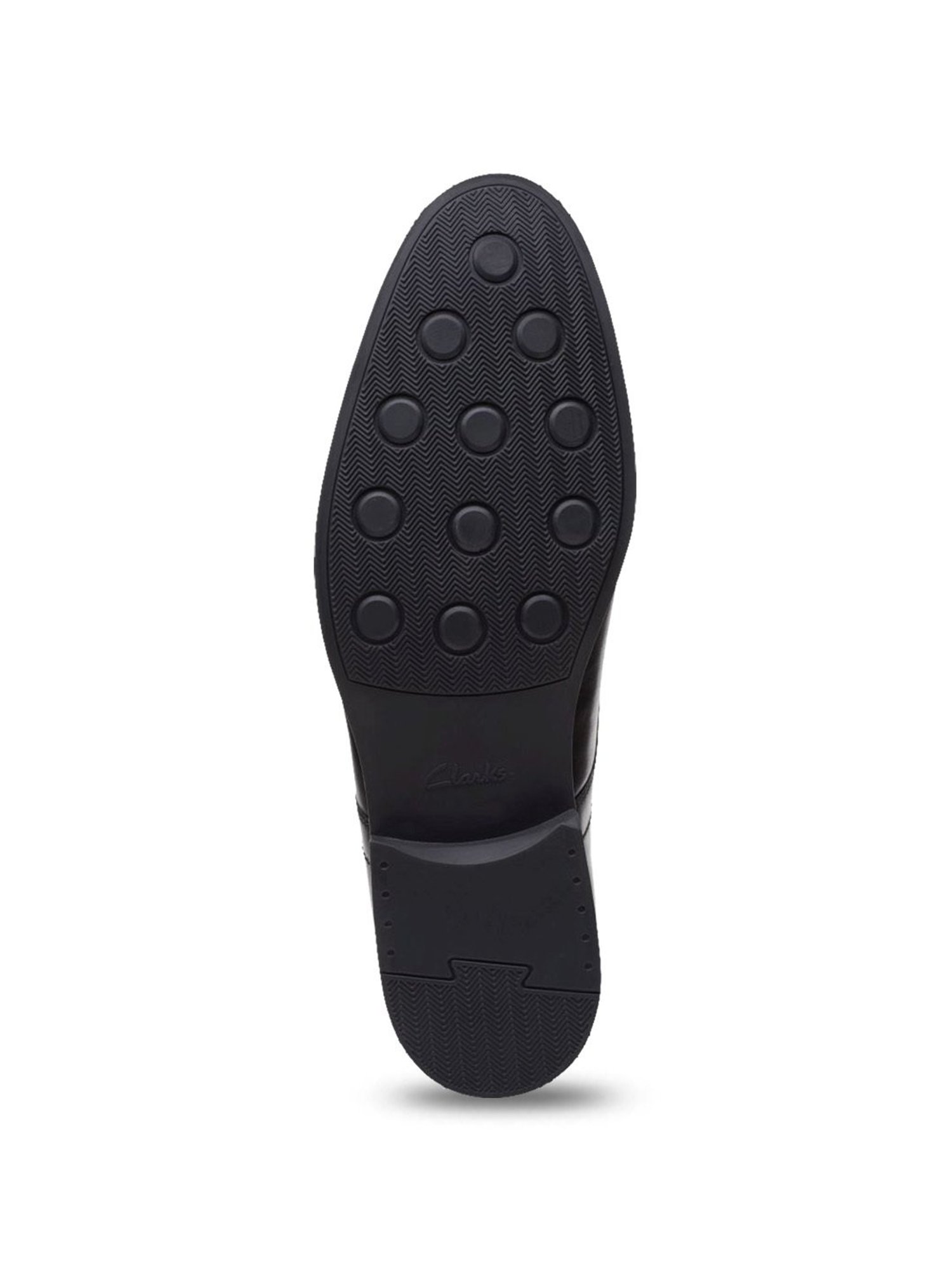 Clarks Men's Whiddon Pace Black Derby Shoes