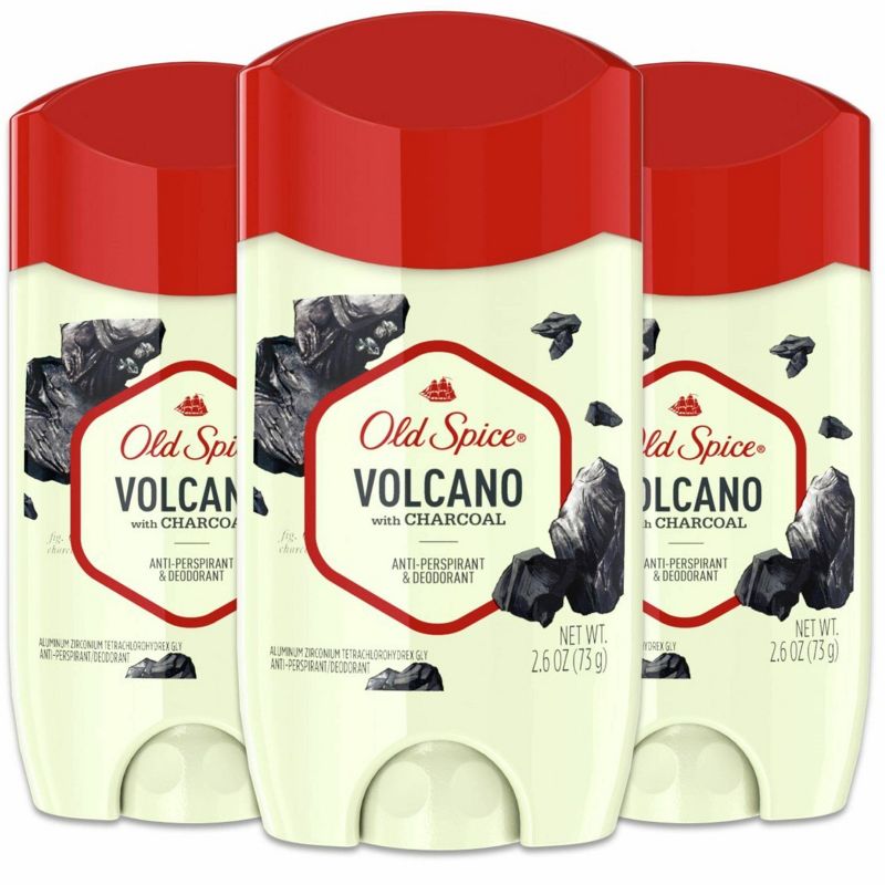 Old Spice Fresh Collection Volcano Deodorant - 3pk