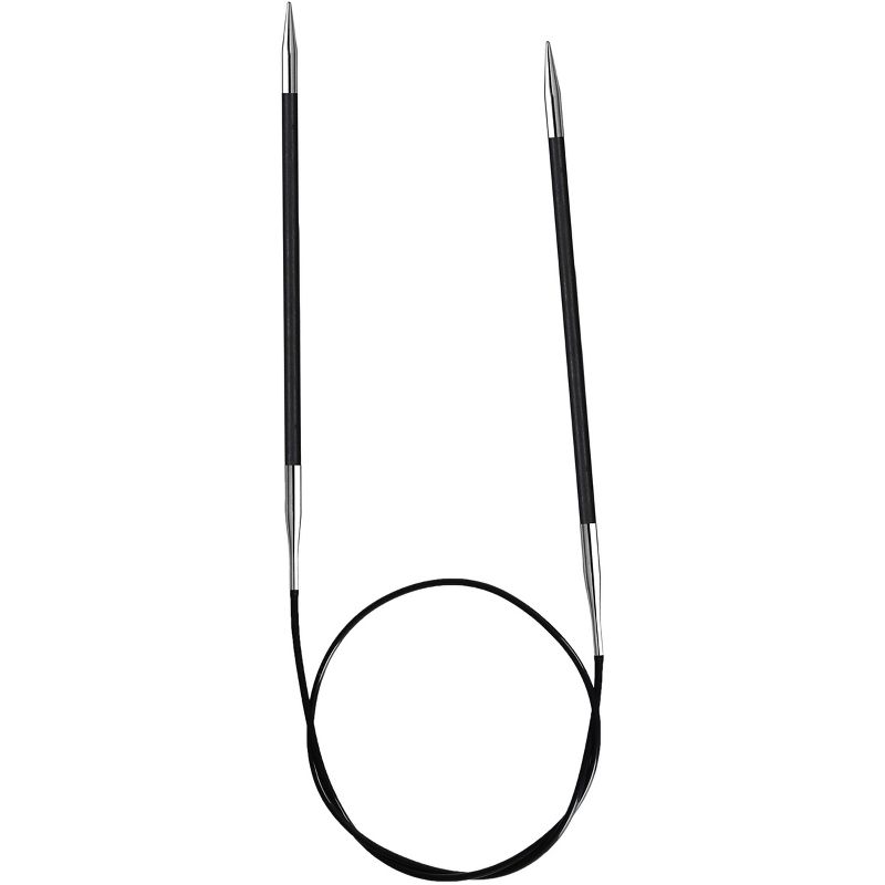 Knitter's Pride-Karbonz Fixed Circular Needles 16"-Size 8/5mm