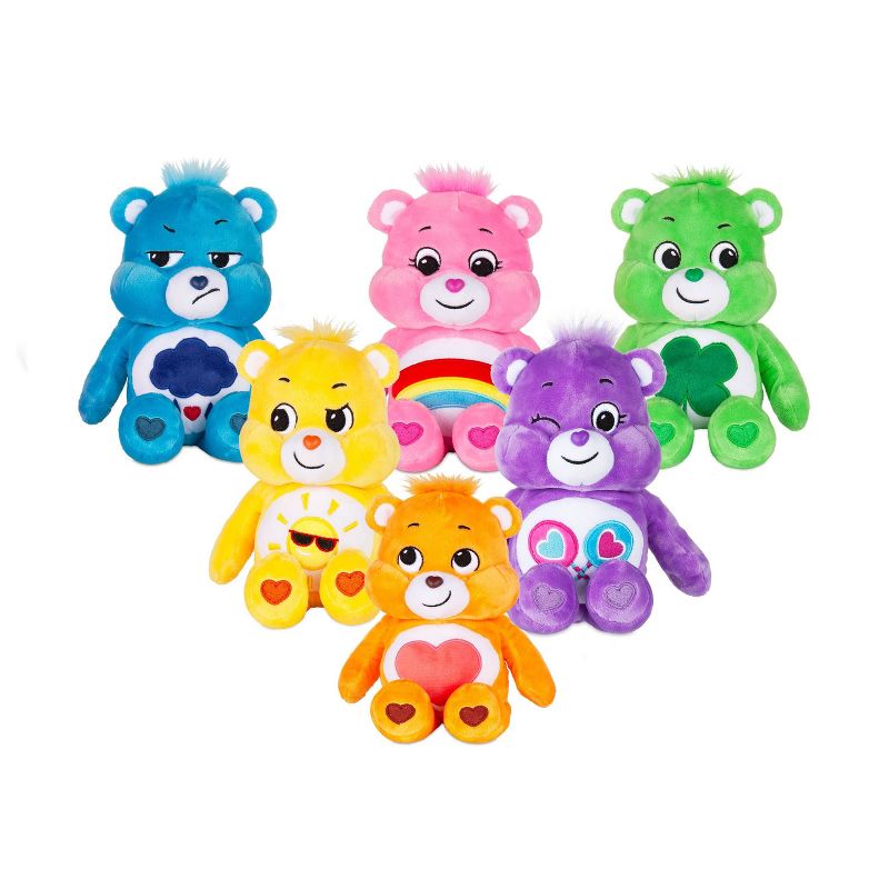 Care Bears Basic Bean Plush - Tenderheart Bear