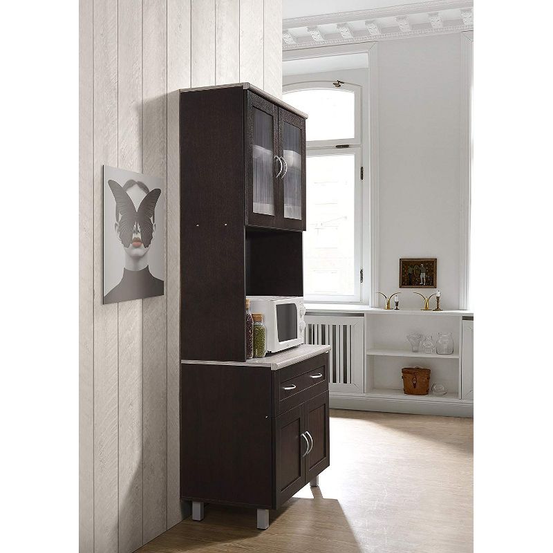 Wood 2 Door Storage Cabinet in White-Pemberly Row