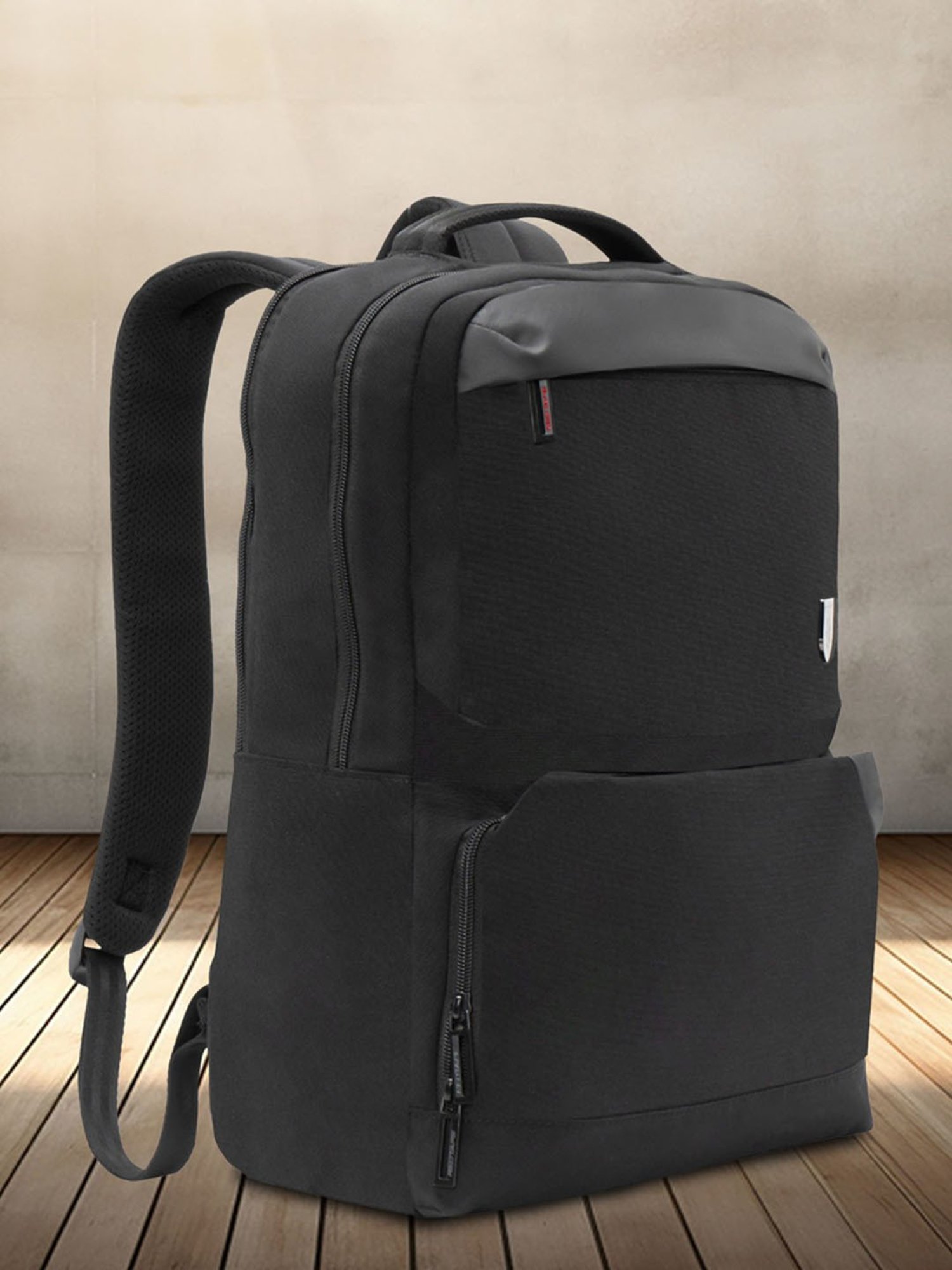 Red Tape 30 L Black Large Laptop Backpack