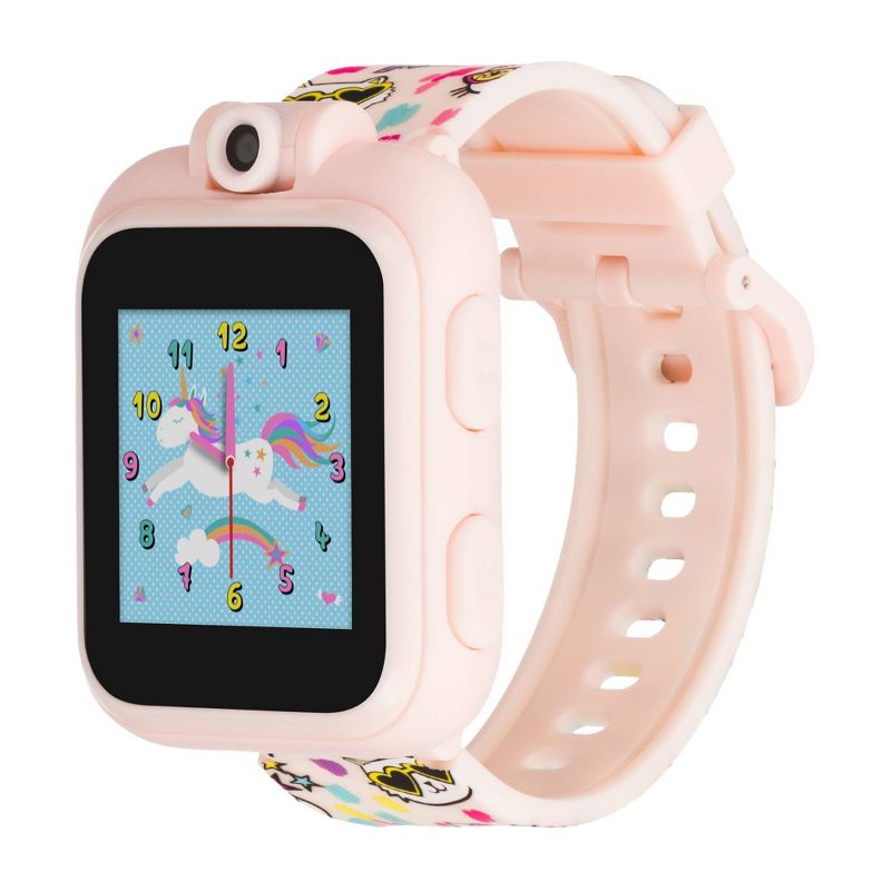 PlayZoom Smartwatch For Kids: Blush With Cats Print