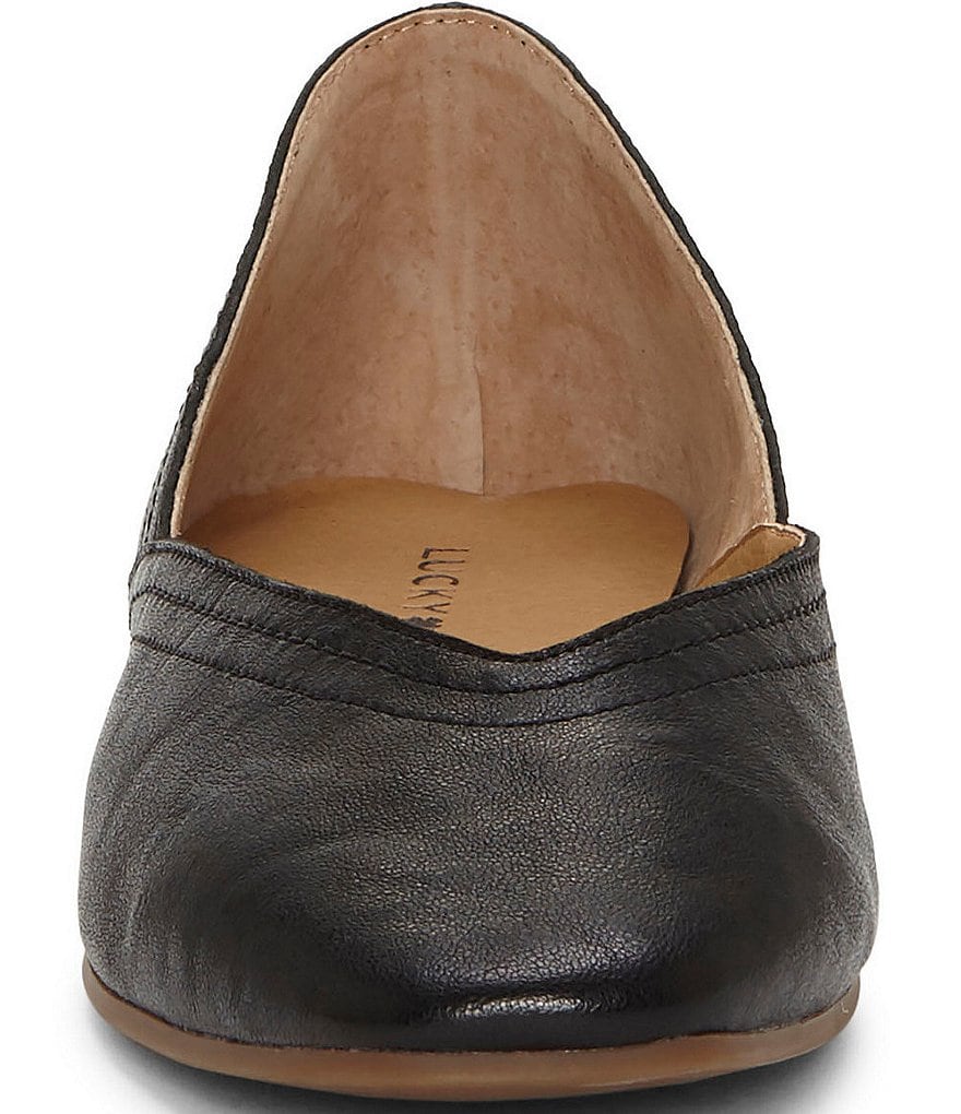 Lucky Brand Alba Leather Flats