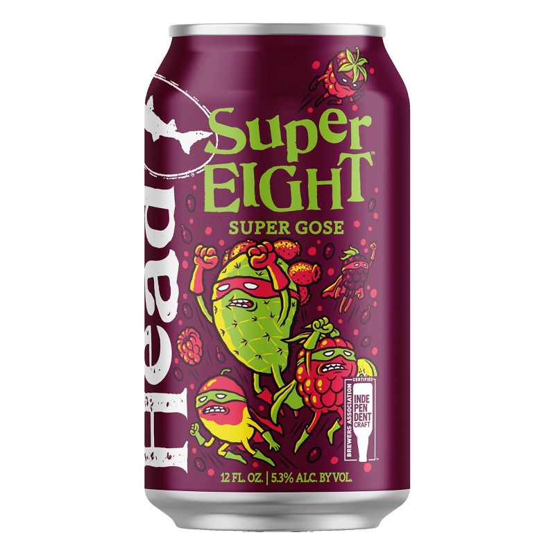 Dogfish Head SuperEIGHT Super Gose Beer - 6pk/12 fl oz Cans